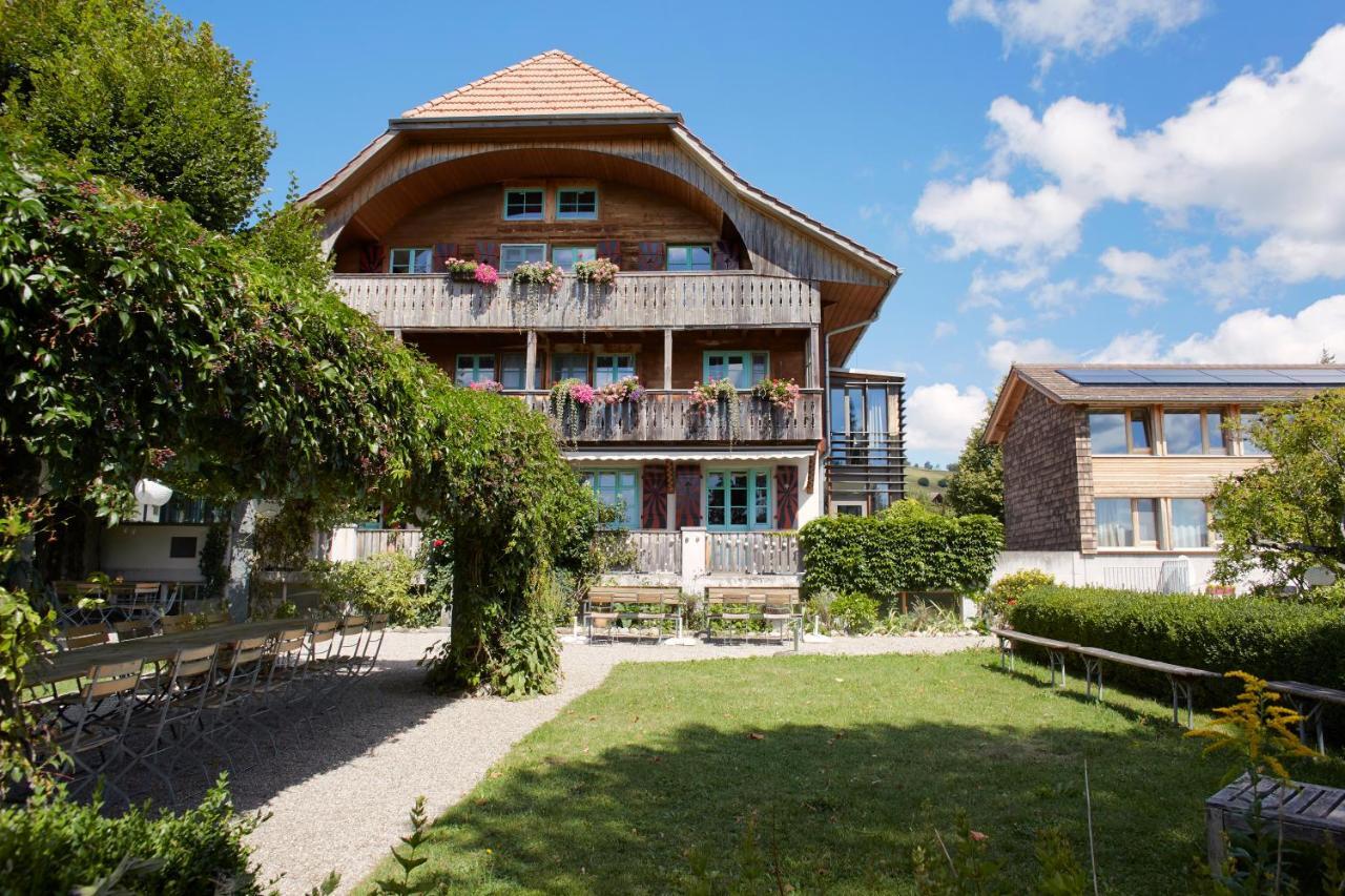 Bio Garni Moeschberg Hotel Grosshochstetten Bagian luar foto